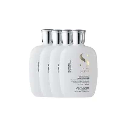 Imagem do produto Kit 4 Shampoo Alfaparf Diamond Illuminating – 250ml