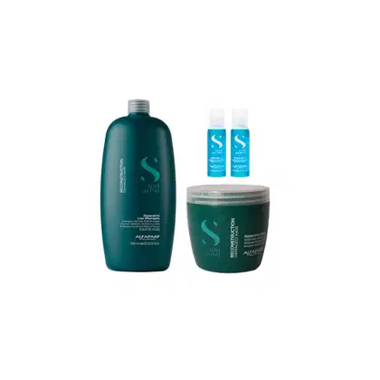 Imagem do produto Kit Reconstruction Shampoo, Máscara e 02 Ampolas - Alfaparf