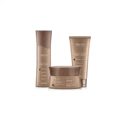 Imagem do produto Kit Shampoo, Máscara e Creme Expertise Complete Repair - Amend