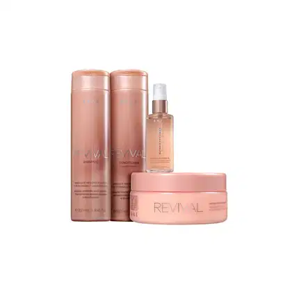 Imagem do produto Kit Braé Revival - Shampoo, Condicionador, Máscara e Óleo