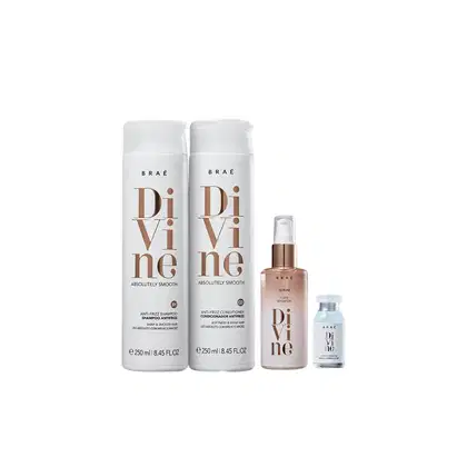 Imagem do produto Kit Shampoo, Condicionador, Sérum e Ampola Divine - Braé
