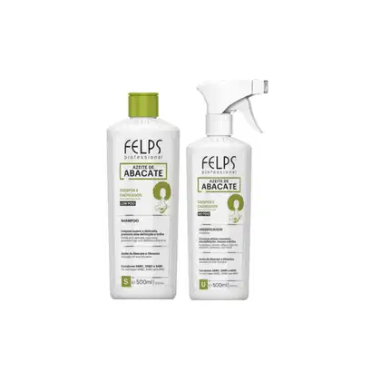 Imagem do produto Shampoo Cachos 500ml + Umidificador de Cachos 500ml - Felps