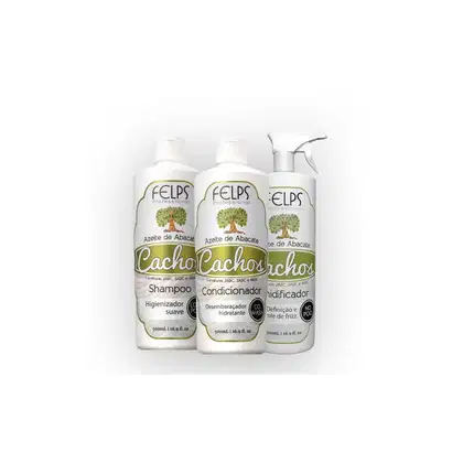 Imagem do produto Shampoo + Condicionador + Umidificador de Cachos - Felps