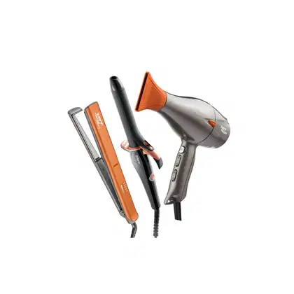 Imagem do produto Kit Secador + Chapa + Modelador Ultra Vulcan Salon - Taiff Profissional