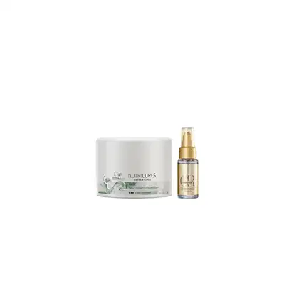 Imagem do produto Kit Nutricurls Máscara 150ml + Oil Reflections 30ml - Wella