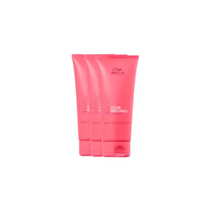 Imagem do produto Kit 3 Color Brilliance Condicionador 200ml - Wella