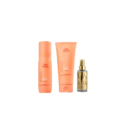 Imagem do produto Kit Enrich Shampoo, Condicionador e Oil Reflections 100ml - Wella