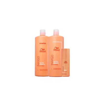 Imagem do produto Kit Nutri-Enrich Shamp Cond e Leave-in Wonder Balm - Wella