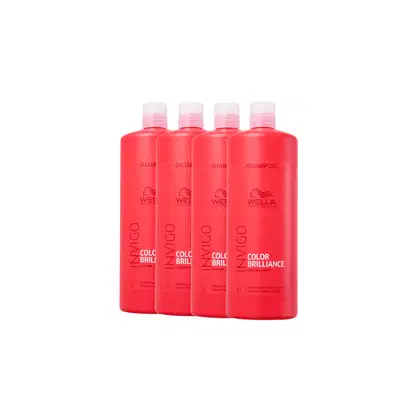 Imagem do produto Kit 4 Color Brilliance Shampoo 1L - Wella