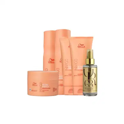 Imagem do produto Kit Wella Professionals Invigo Nutri-Enrich 2 Shampoo, 2 Condicionador, Máscara e 1 Óleo