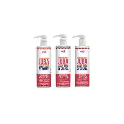Imagem do produto Kit 3 Encaracolando a Juba Creme de Pentear 500ml - Widi Care