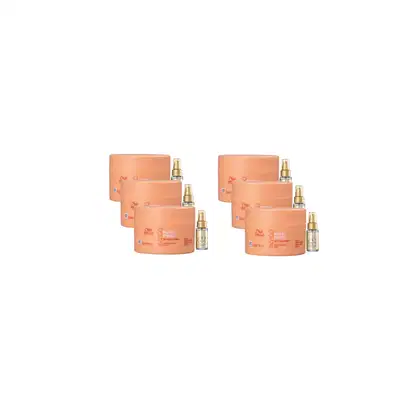 Imagem do produto Kit 6 Máscaras Nutri-Enrich 150ml e Oil Reflections 30ml Wella