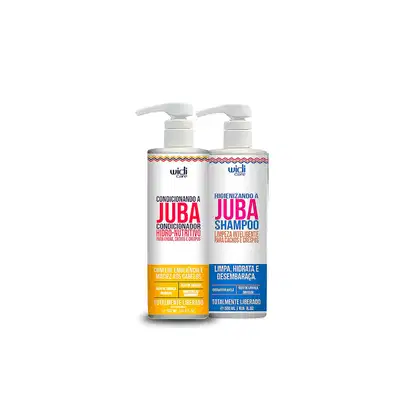 Imagem do produto Kit Juba Shampoo 500ml e Condicionador 500ml - Widi Care