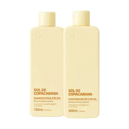 Imagem do produto Nuance Kit Sol de Copacabana Brilho, Força e Proteção