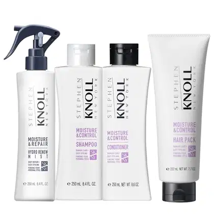 Imagem do produto Kit Stephen Knoll Moisture & Control - Shampoo 250ml + Condicionador 250ml + Máscara 222ml + Leave-in 250ml