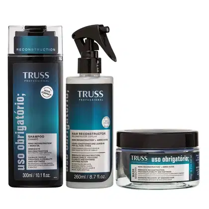 Imagem do produto Kit Truss Uso Obrigatório - Shampoo 250ml + Máscara 180g + Leave-in 260ml
