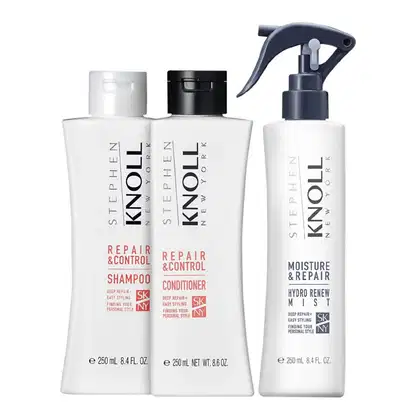 Imagem do produto Kit Stephen Knoll Repair & Control - Shampoo 250ml + Condicionador 250ml + Leave-in Moisture 250ml