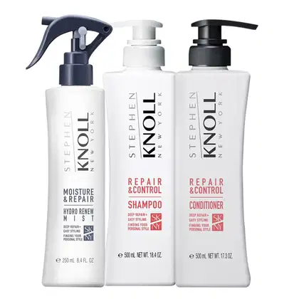 Imagem do produto Kit Stephen Knoll Repair & Control - Shampoo 500ml + Condicionador 500ml + Leave-in Moisture 250ml