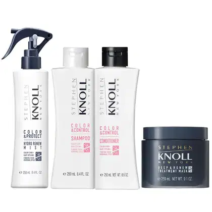 Imagem do produto Kit Stephen Knoll Color & Control - Shampoo 250ml + Condicionador 250ml + Máscara Deep 259ml + Leave-in 250ml