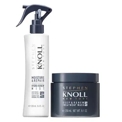 Imagem do produto Kit Stephen Knoll Deep & Renew - Máscara 259ml + Leave-in Moisture 250ml