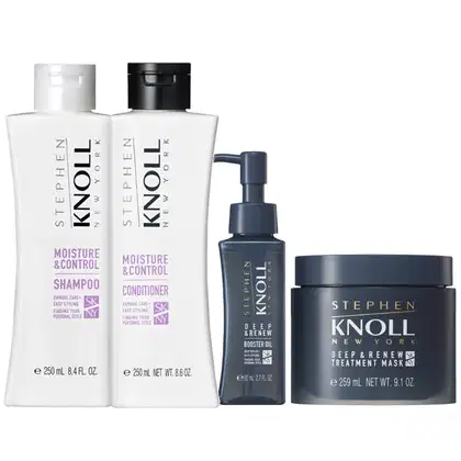 Imagem do produto Kit Stephen Knoll Moisture & Control - Shampoo 250ml + Condicionador 250ml + Máscara Deep 259ml + Óleo Deep 80ml