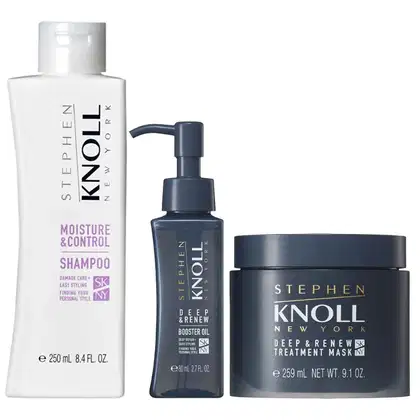 Imagem do produto Kit Stephen Knoll Moisture & Control - Shampoo 250ml + Máscara Deep 259ml + Óleo Deep 80ml