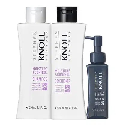 Imagem do produto Kit Stephen Knoll Moisture & Control - Shampoo 250ml + Condicionador 250ml + Óleo Deep 80ml