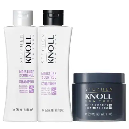 Imagem do produto Kit Stephen Knoll Moisture & Control - Shampoo 250ml + Condicionador 250ml + Máscara Deep 259ml