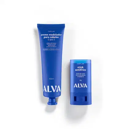 Imagem do produto Kit Stiling Alva: Modelagem Definição e Redução do Frizz