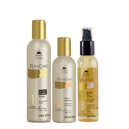 Imagem do produto Kit Avlon KeraCare Intensive Restorative - Shampoo 240ml + Leave-in 120ml + Óleo Essencial 120ml