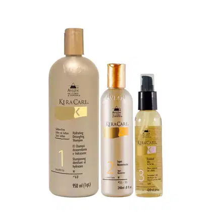 Imagem do produto Kit Avlon KeraCare - Shampoo Hydrating 950ml + Super Reconstrutor 240ml + Óleo Essencial 120ml