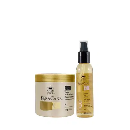 Imagem do produto Kit Avlon KeraCare Intensive Restorative - Máscara 450g + Óleo Essencial 120ml