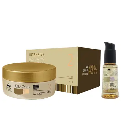 Imagem do produto Kit Avlon KeraCare Intensive Restorative - Máscara 180g + Silken Seal 60ml