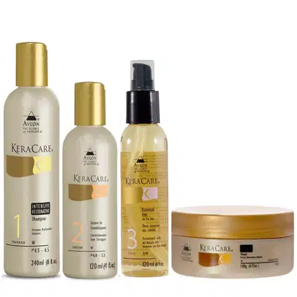 Imagem do produto Kit Avlon KeraCare Intensive Restorative - Shampoo 240ml + Máscara 180g + Leave-in 120ml + Óleo Essencial 120ml