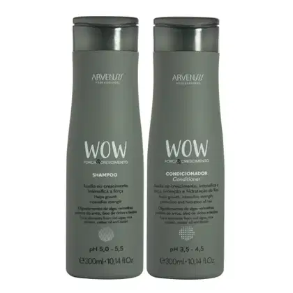 Imagem do produto Kit Arvensis WOW Força & Crescimento - Shampoo 300ml + Condicionador 300ml