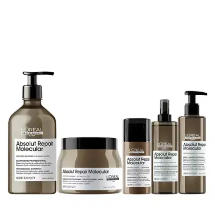 Imagem do produto Kit L'Oréal Professionnel Absolut Repair Molecular Reparação Total (5 Produtos)