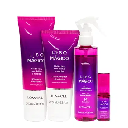 Imagem do produto Kit Lowell Keeping Liss Liso Mágico (4 Produtos)