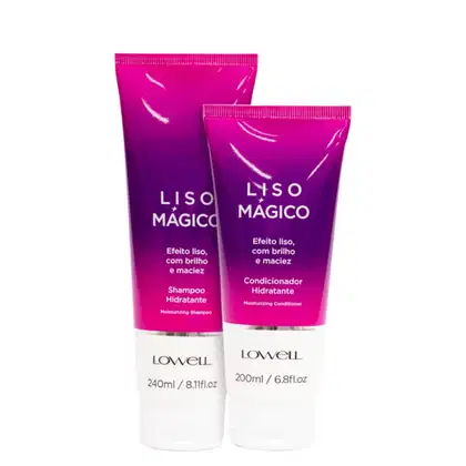 Imagem do produto Kit Lowell Keeping Liss Liso Mágico Shampoo e Condicionador (2 Produtos)