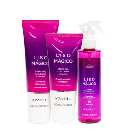 Imagem do produto Kit Lowell Liss Liso Mágico (3 Produtos)
