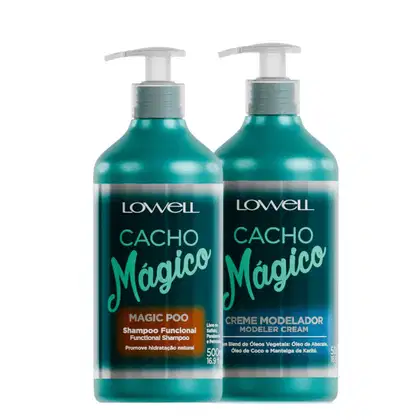 Imagem do produto Kit Lowell Cacho Mágico Duo Salão (2 Produtos)