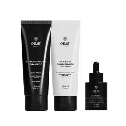 Imagem do produto Oeje Brazil Kit Equilíbrio - Shampoo 250ml + Condicionador 250ml + Scalp 30ml