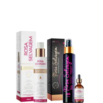 Imagem do produto Kit Rosa Selvagem Ácido + Óleo Clareador + Sérum Lifting