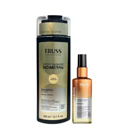 Imagem do produto Kit Truss No Metal - Shampoo 300ml + Óleo Nutri Infusion 60ml