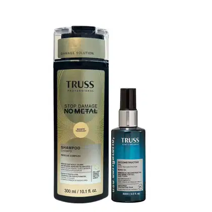 Imagem do produto Kit Truss No Metal - Shampoo 300ml + Óleo Uso Obrigatório 60ml