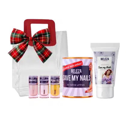 Imagem do produto Kit mãos com creme hidratante e  tratamentos para unhas