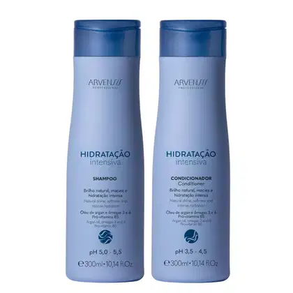 Imagem do produto Kit Arvensis Hidratação Intensiva - Shampoo 300ml e Condicionador 300ml