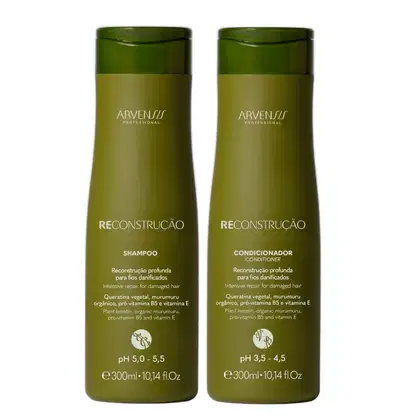 Imagem do produto Kit Arvensis Reconstrução - Shampoo 300ml e Condicionador 300ml