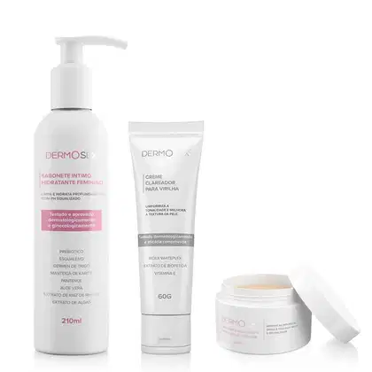 Imagem do produto Kit Sabonete Líquido + Clareador + Esfoliante Dermosex