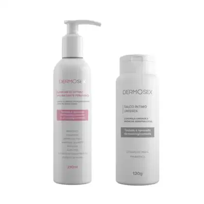 Imagem do produto Kit Talco Íntimo + Sabonete Líquido Feminino Dermosex