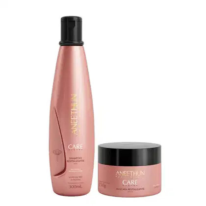 Imagem do produto Kit Aneethun Care System Revitalizante - Shampoo 300ml e Máscara 250g